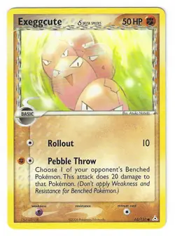 Exeggcute 65/110 - EX Holon Phantoms - Delta Species - Regular - Pokemon TCG- NM - Image 1