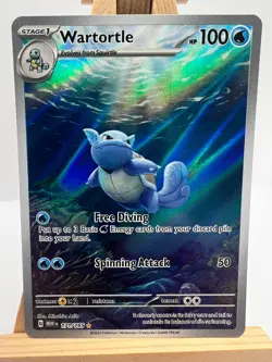 Pokemon TCG - S&V 151 - 171/165 Wartortle - Illustration Rare - NM/M - Image 1