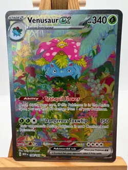 Pokemon TCG - S&V 151 - 198/165 Venusaur ex - Special Illustration Rare - NM/M - Image 1