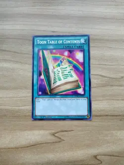Yu-Gi-Oh! - Toon Table Of Contents - Rare - DPBC-EN047 - Image 1