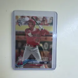 Topps 2018 Chrome Update Rookie Debut Shohei Ohtani #HMT32 Angels - Image 1