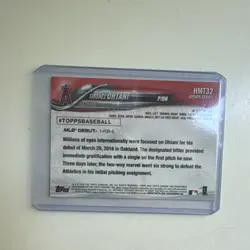 Topps 2018 Chrome Update Rookie Debut Shohei Ohtani #HMT32 Angels - Image 2