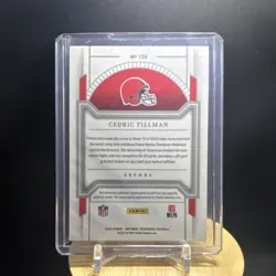 Cedric Tillman 2023 Panini National Treasures RPA Browns #159 99/99 Bookend - Image 2