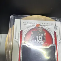 Cedric Tillman 2023 Panini National Treasures RPA Browns #159 99/99 Bookend - Image 3