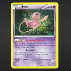 Mew 29/124 Holo - Fates Collide - Pokemon Card - Image 1