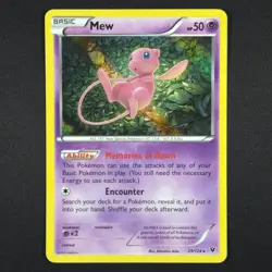 Mew 29/124 Holo - Fates Collide - Pokemon Card - Image 5