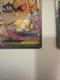 Mega Dragonite Ex 271/217 Pokemon TCG X2 Two Cards - Image 5