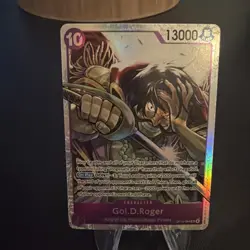 Gol. D. Roger (SR) Op13-064 One Piece Card Carrying On His Will English - Image 1