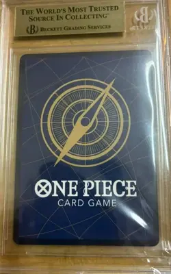 ONE PIECE Card Enel CP15-118 SEC Parallel Secret Rare (9.5 Beckett grading) - Image 2