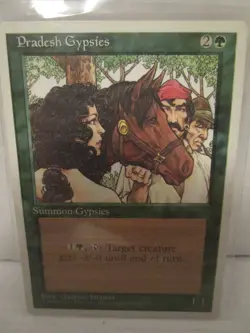 Pradesh G Fourth Edition Magic The Gathering MTG Card Lightly Played EXC - Image 1