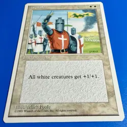 1 BANNED MTG Magic The Gathering Crusades | Fourth Edition 4ED | NM - Image 5