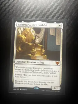Yoshimaru, Ever Faithful Commander: Kamigawa: Neon Dynasty Regular - Image 1