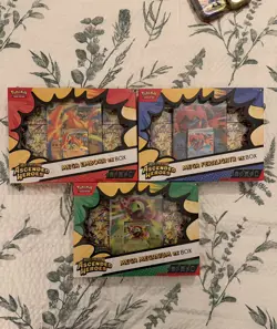 ✅Pokemon TCG: Mega Evolution Ascended Heroes Mega ex Boxes (Set Of 3) | SEALED - Image 1