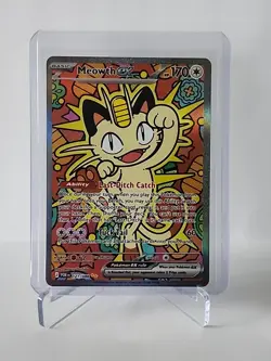 Pokemon TCG Meowth Perfect Order 121/088 Near Mint/Mint Never Played SIR - Image 1