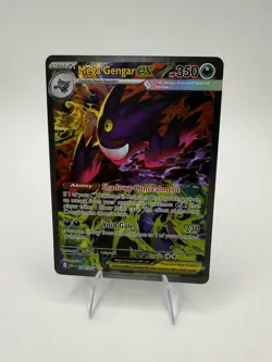 Ascended Hero’s Pokemon Mega Gengar EX 284/217 Double Rare Holo English - Image 3