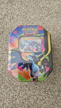 Pokemon TCG Mega Charizard X EX Tin✅FACTORY SEALED✅TRUSTED SELLER✅ - Image 1