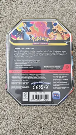 Pokemon TCG Mega Charizard X EX Tin✅FACTORY SEALED✅TRUSTED SELLER✅ - Image 2