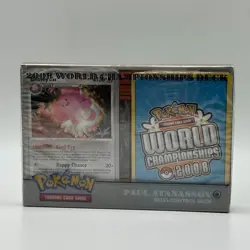 Pokemon Factory Sealed Paul Atanassov Bliss Control 2008 World Championship Deck - Image 1