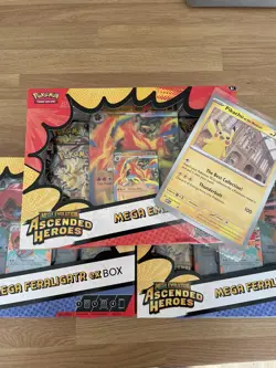 Pokemon TCG Ascended Heroes EX Box Set (Set Of 3) Brand & New Sealed ✅ - Image 1