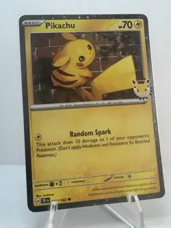 Pikachu (Pokemon Day 2026) 051/162 Cosmos Holo Tcg - Image 1