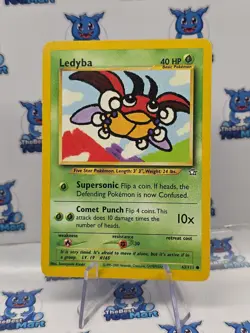 Ledyba 63/111 Neo Genesis Pokemon MP - Image 1