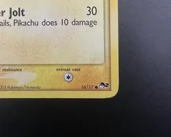 Pokemon Pikachu 16/17 POP Series 2 2005 LP MP Non Holo Rare WOTC Era - Image 4