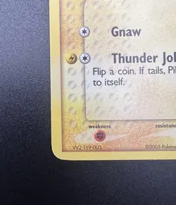 Pokemon Pikachu 16/17 POP Series 2 2005 LP MP Non Holo Rare WOTC Era - Image 5