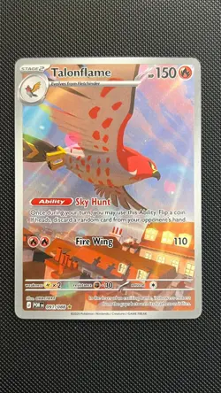 Talonflame 091/088 Illustration Rare Perfect Order Pokemon Near Mint - Image 1