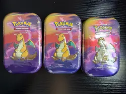 Pokemon Mini Tin Pouvoir de Kanto - Dracolosse - EB10 & EB11 Scelle - Image 1