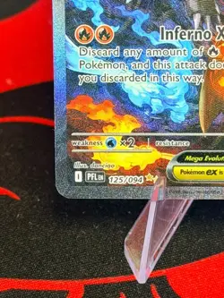 Pokemon TCG Mega Charizard X ex 125/094 – Phantasmal Flames – Secret Rare – LP/N - Image 2