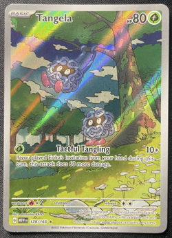 Tangela 178/165 Illustration Rare Holo - Pokemon 151 - Scarlet & Violet - NM - Image 3