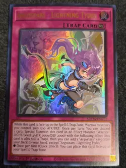 Yu-Gi-Oh! Supreme Darkness - Argostars - Lightning Tydeu SUDA-EN071 - Image 1