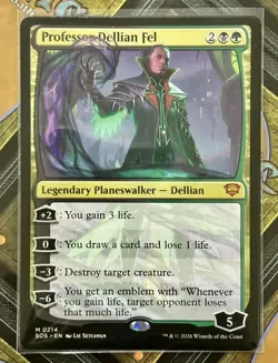 MTG - Secrets of Strixhaven - Professor Dellian Fel - M 0214 - M/NM - Image 1