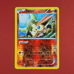 5-12-23 PWE. UNPLAYED pokemon legendary treasures #23/113 .2013 victini holo (22 - Image 1