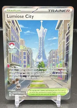 Lumiose City Full Art Trainer Rare 111/088 Pokemon ME03: Perfect Order - Image 1