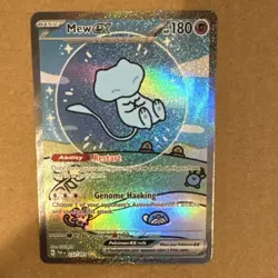 Pokemon TCG Bubble Mew ex SV: Paldean Fates Special Illustration Rare SIR - Image 1