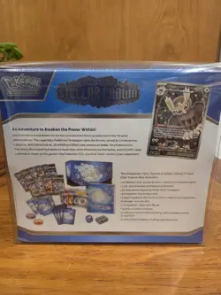 SV07 STELLAR CROWN ELITE TRAINER BOX Sealed ETB (9 Booster Packs Pokemon Card) - Image 2