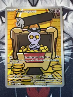 Gimmighoul 198/182 Sv04: Paradox Rift Holo - Image 1