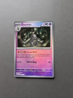 Pokemon TCG Dusclops 036/131 Masterball Holo Rare Prismatic Evolutions English - Image 1