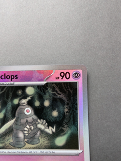 Pokemon TCG Dusclops 036/131 Masterball Holo Rare Prismatic Evolutions English - Image 3