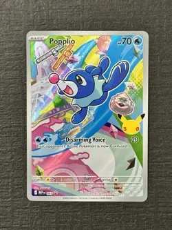 Popplio - 045 045 Holo Promo ME: Mega Evolution Promo Pokemon NM - Image 1