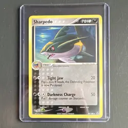 Pokemon Sharpedo 38/108 EX Power Keepers Uncommon 70 HP Tight Jaw Darkness Char… - Image 1