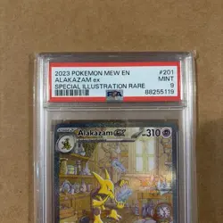 Alakazam 201/165 Pokemon TCG Scarlet & Violet 151 PSA 9 Mint - Image 2