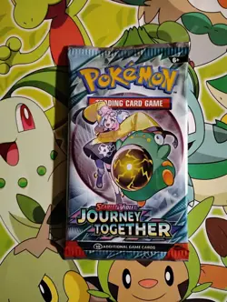 Journey Together Booster Pack Pokemon Scarlet & Violet TCG - FACTORY SEALED - Image 1