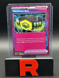 Pokemon TCG Maximum Belt 117/131 SV Prismatic Evolutions Holo NM - Image 1