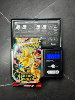 (VERY HEAVY)🔥 22.60g Pokemon TCG Ascended Heroes Booster Pack Sealed Brand New - Image 1