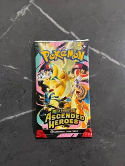 (VERY HEAVY)🔥 22.60g Pokemon TCG Ascended Heroes Booster Pack Sealed Brand New - Image 2