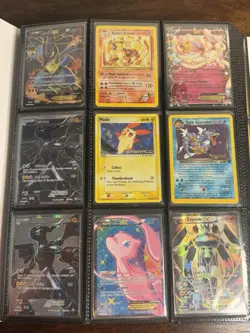 Pokemon RARE Binder Collection - 197 Cards - Vintage & Modern Cards - SEE DESC. - Image 1