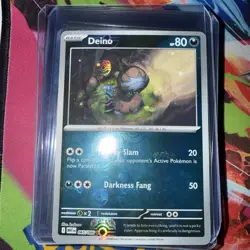 2025 Pokemon SV White Flare Deino Reverse Holo Master Ball #065/086 - Image 1