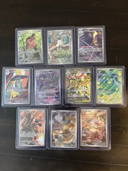 Pokemon Card Lot - 9 IRs 1 MAR - Includes Ascended Heroes And Phantasmal Flames - Image 1